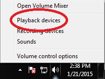 rightclick speaker-playback devices